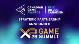 Canadian Game Awards and XP Game Summit Announce Strategic Partnership